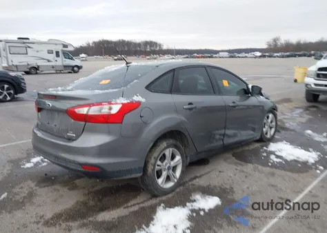 2013 Ford Focus Se из США, поврежденный, VIN 1FADP3F27DL143576